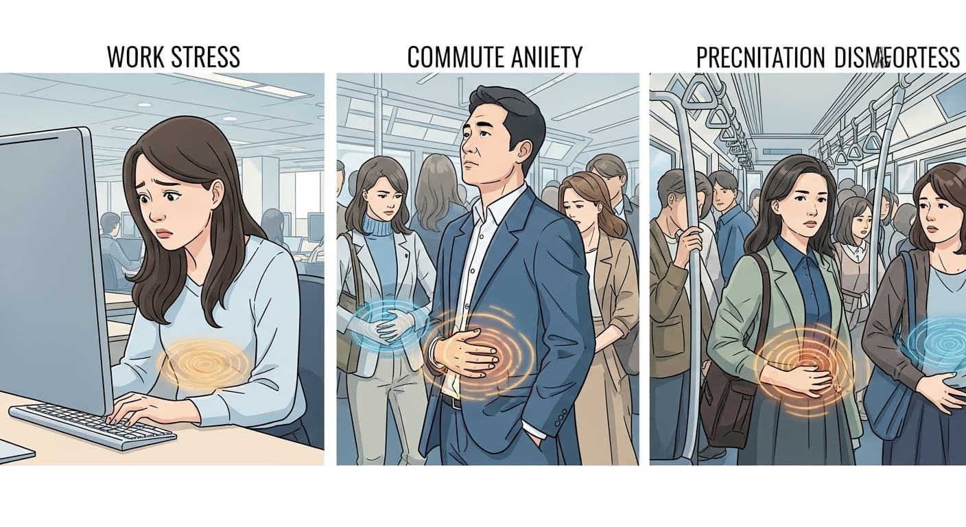 긴장하면 배 아픈 당신, 스트레스가 대장을 망친다! - 전통의 지혜