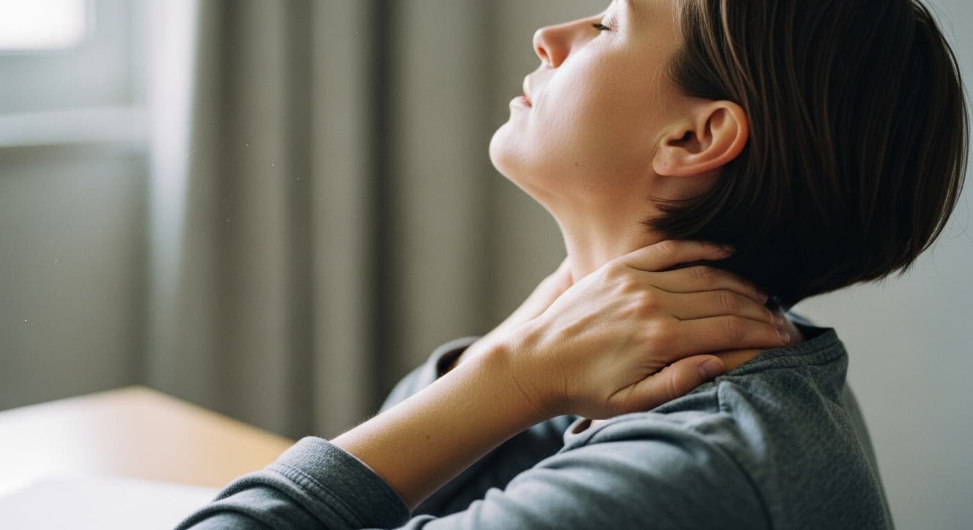 뒷골이 땡기는 스트레스성 두통, 당신의 목이 보내는 경고 신호! - 현대의학 증명