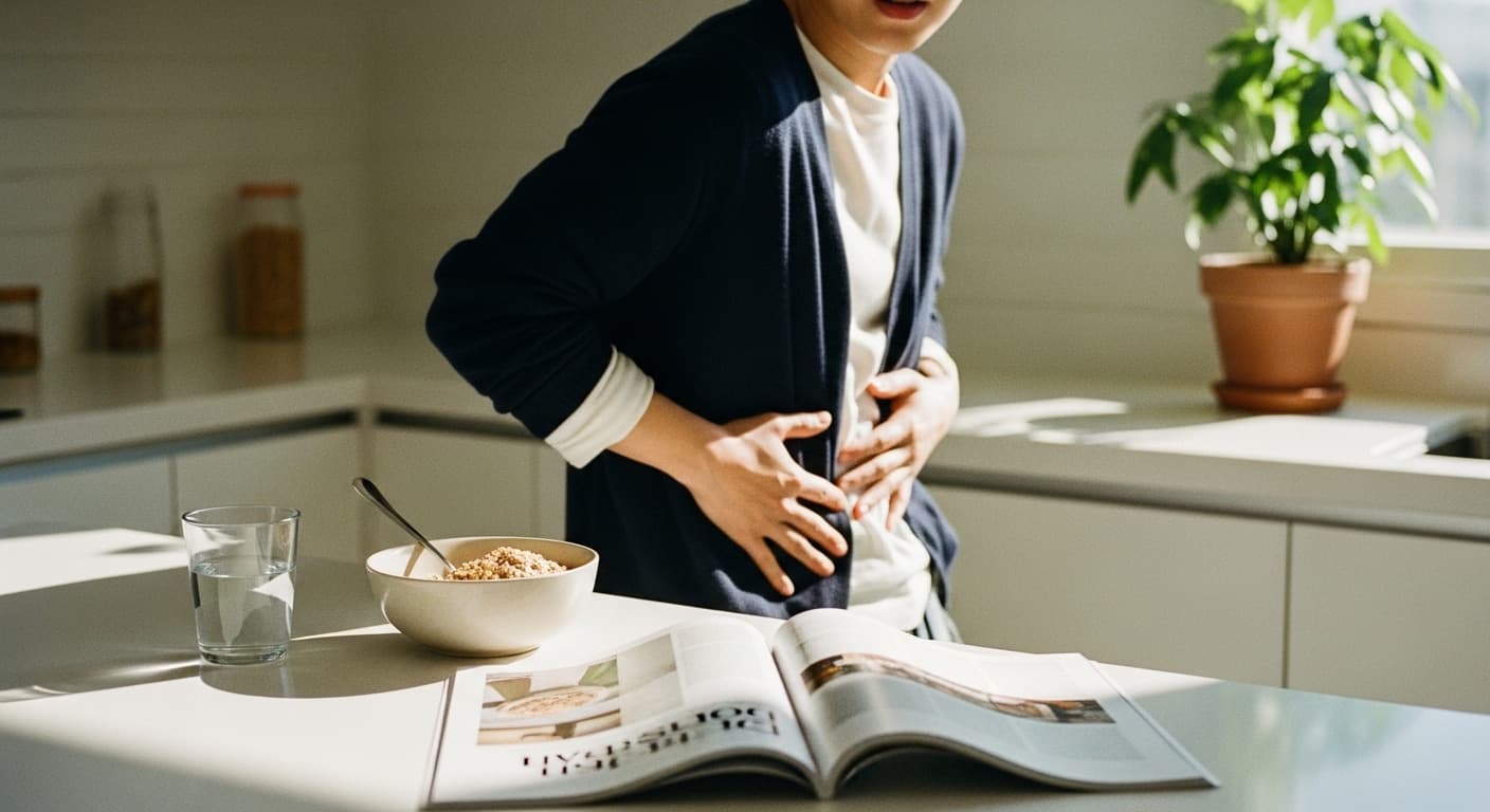 몸에 좋은 줄 알았는데... 식이섬유 과다 섭취가 부르는 뱃속 가스 대란 - 추천 솔루션