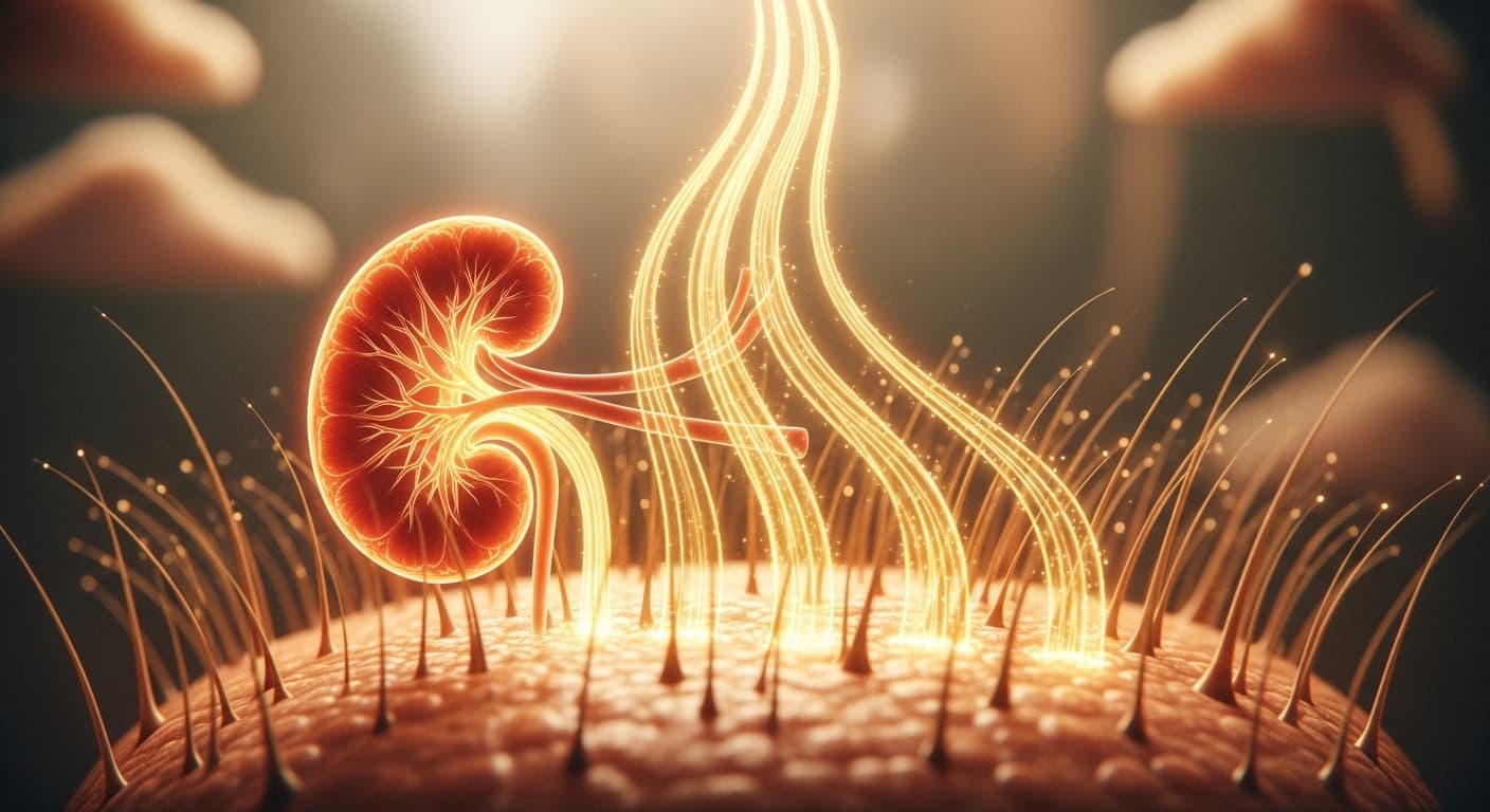 스트레스와 콩팥 기능 저하가 부르는 탈모 - 현대의학 증명