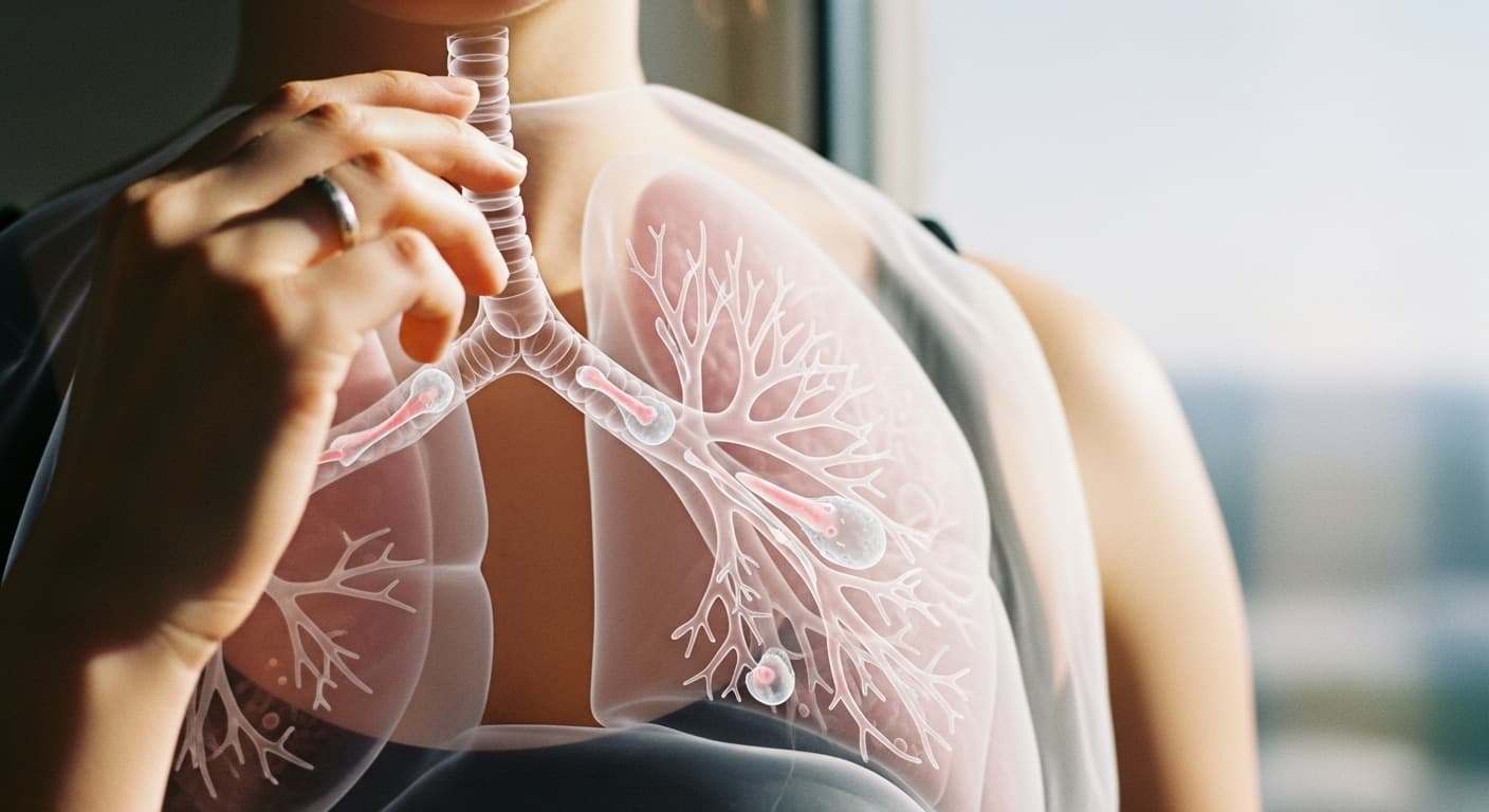 쿨럭쿨럭 만성 기침, 단순한 감기가 아니라고? 기관지염의 경고! - 전통의 지혜