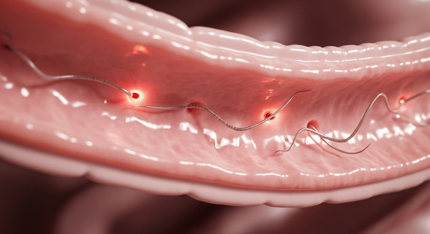 잦은 설사와 혈변, 혹시 장 속 채찍벌레가 원인? - 전통의 지혜