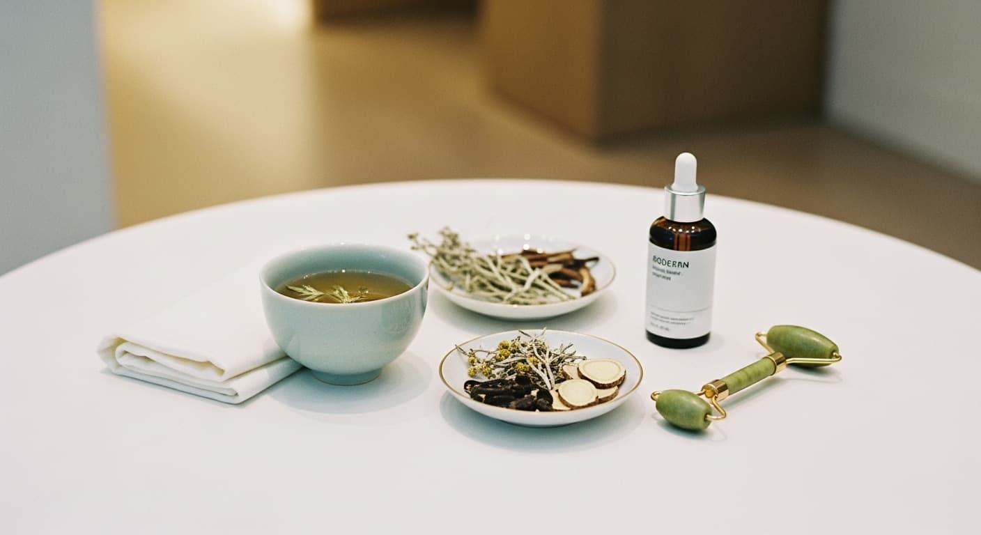 "회사만 가면 얼굴이 달아올라?" 스트레스성 홍조와 여드름, 진정시키는 한방 비법 - 전통의 지혜