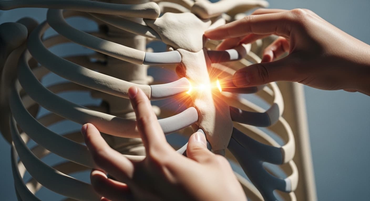 콕콕 쑤시는 가슴과 옆구리, 혹시 늑연골염? 스트레스가 원인이라고? - 전통의 지혜