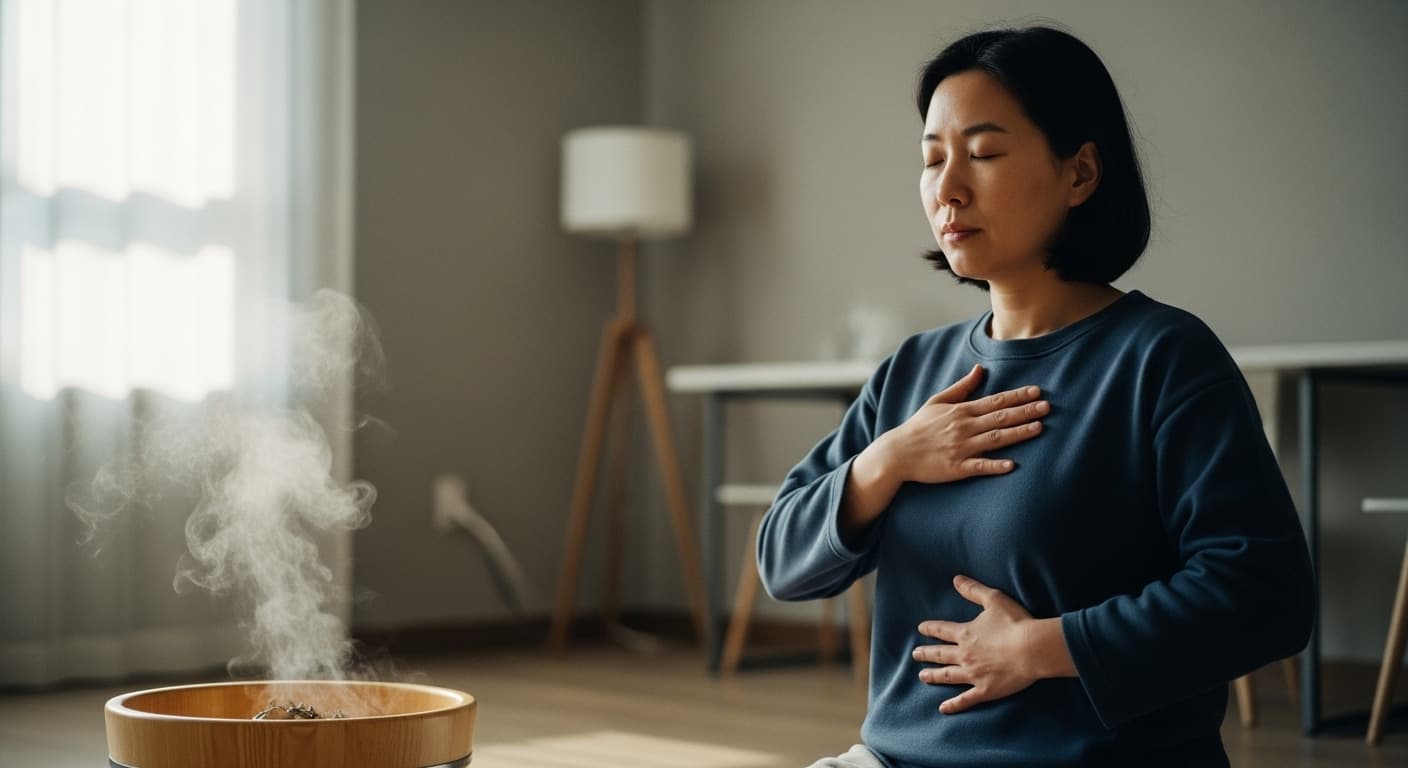 심장 검사엔 이상 없는데 왜 늘 가슴이 답답할까? '화'가 문제! - 추천 솔루션