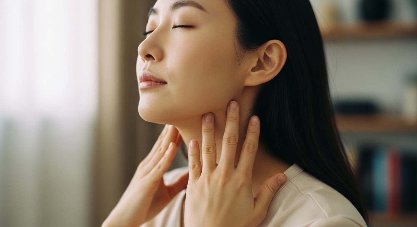 거북목 때문에 뒷목 쑤시고 머리 아플 때? 특효 지압점 공개! - 추천 솔루션