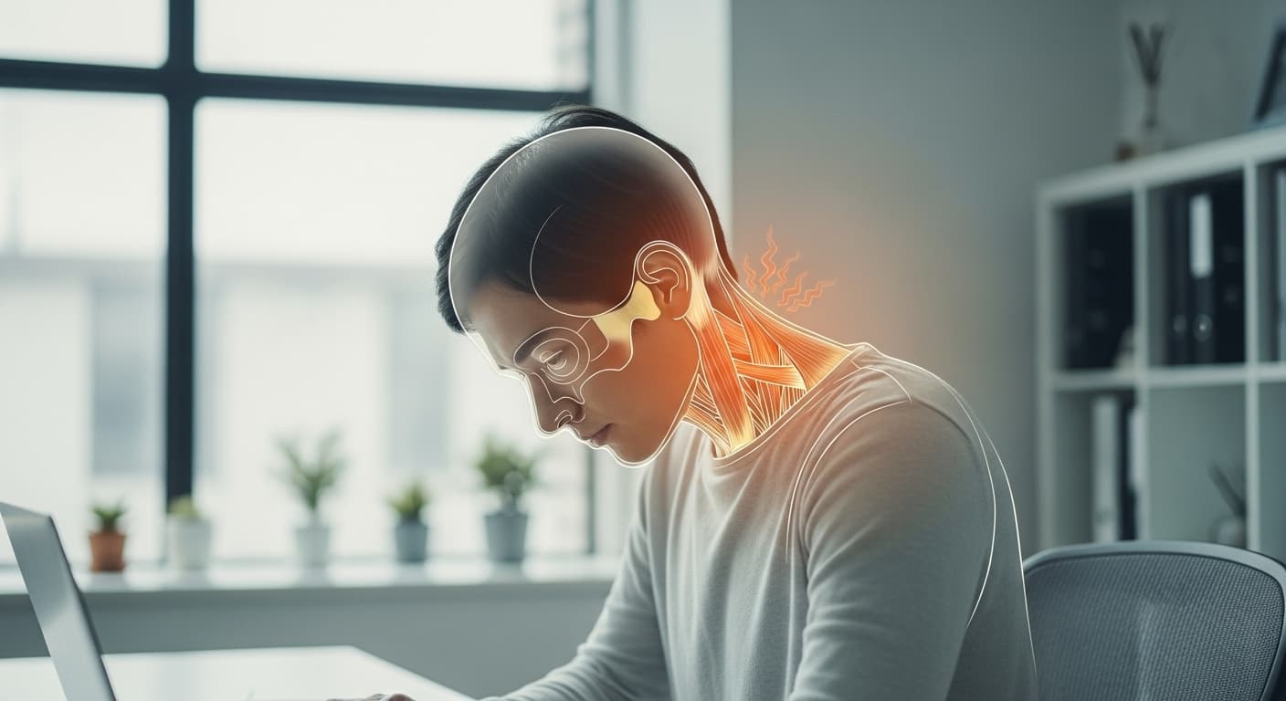 거북목 때문에 뒷목 쑤시고 머리 아플 때? 특효 지압점 공개! - 전통의 지혜